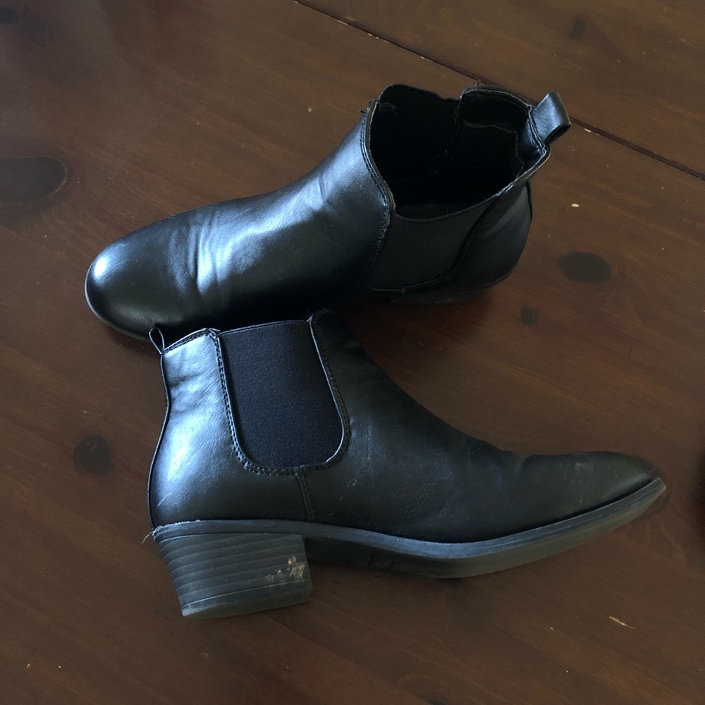 Black booties